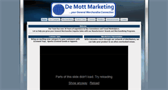 Desktop Screenshot of demottmarketing.com